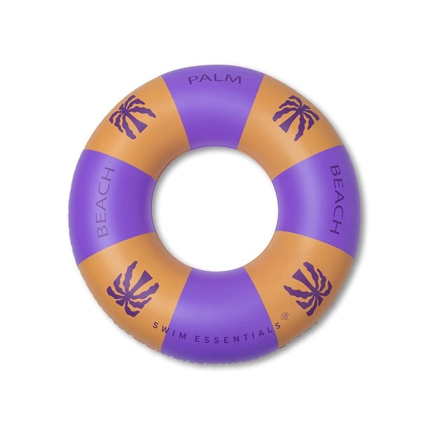 Swim Essentials Badring 120cm - Palm Trees Purple