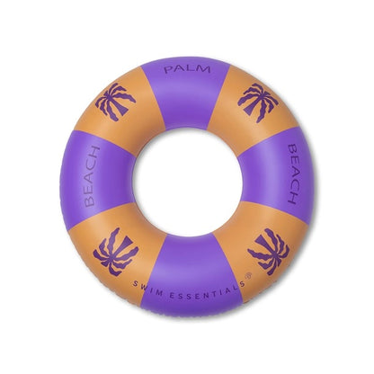 Swim Essentials Badring 120cm - Palm Trees Purple