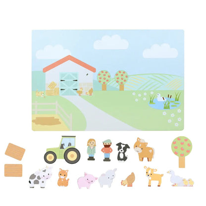 Bondgård Magnetisk Bildbräda