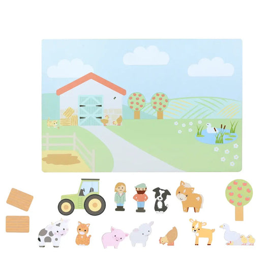 Bondgård Magnetisk Bildbräda