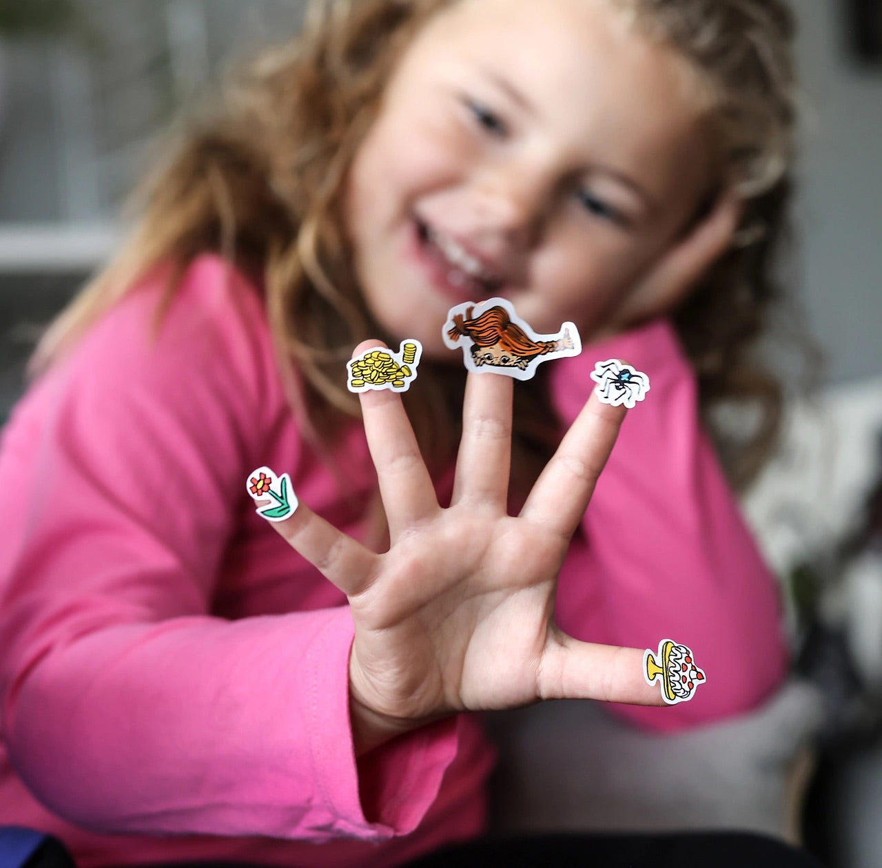 Pippi klistermärken