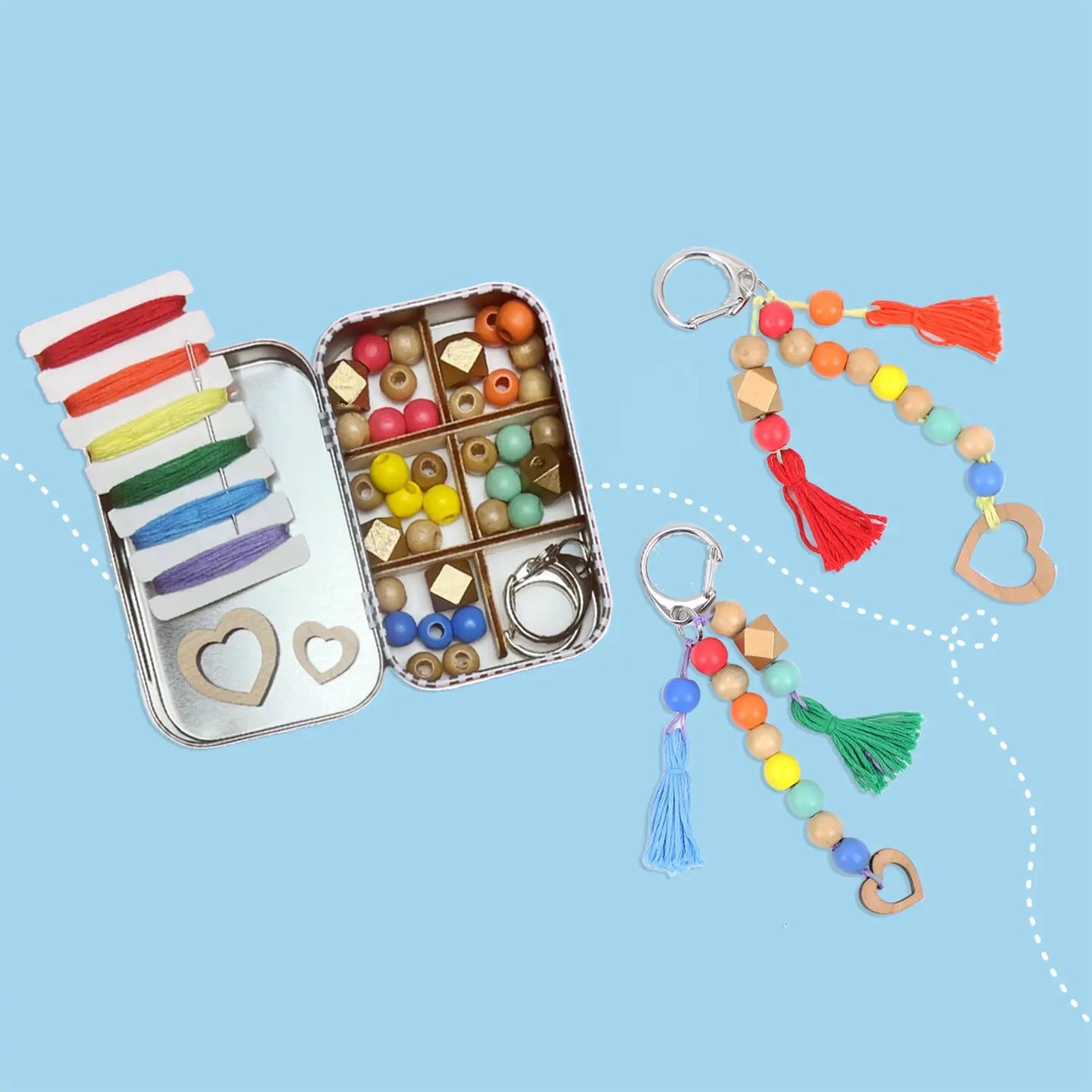 You&me keyring making kit