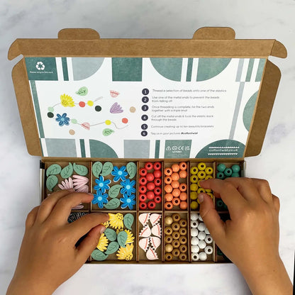 Wildflower bracelet making kit