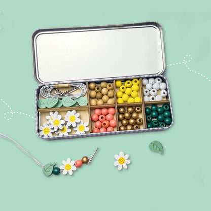 Daisy chain bracelet beading kit