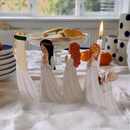 Julklipp - Luciatåg