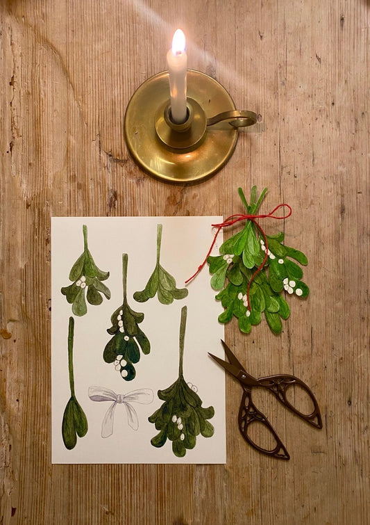 Julklipp - Mistel