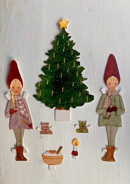 Julklipp - Klippdockor