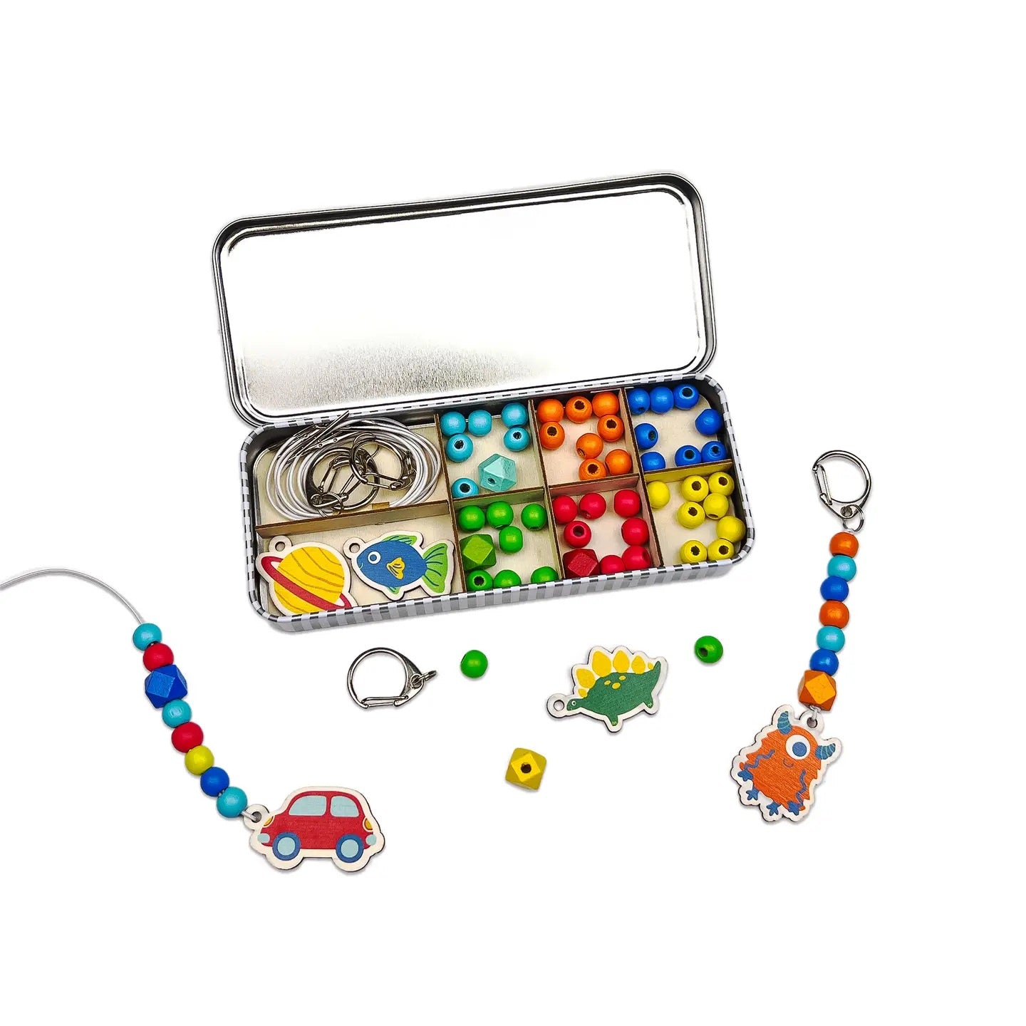 Allsorts Keyring beading kit