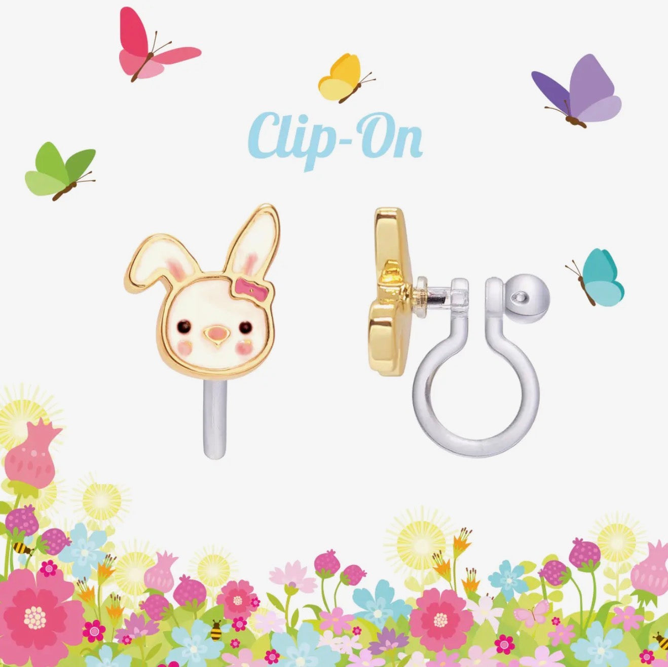 Clip-on Örhängen - Kaniner