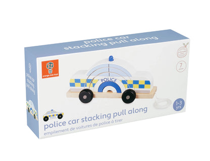 Stapelleksak - Polisbil