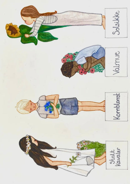 Plantebarn - Blommor