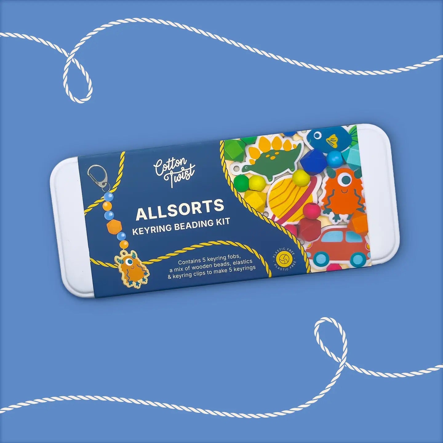 Allsorts Keyring beading kit