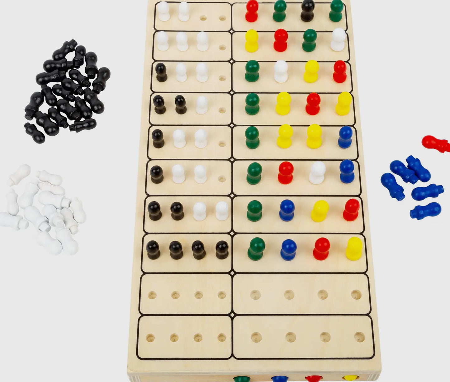 Hemlig kod - logik spel i trä