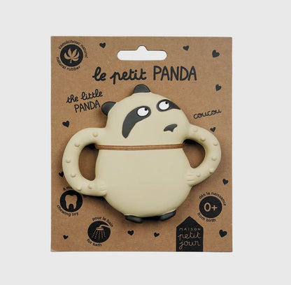 "The Little Panda" Bitleksak i naturgummi Panda