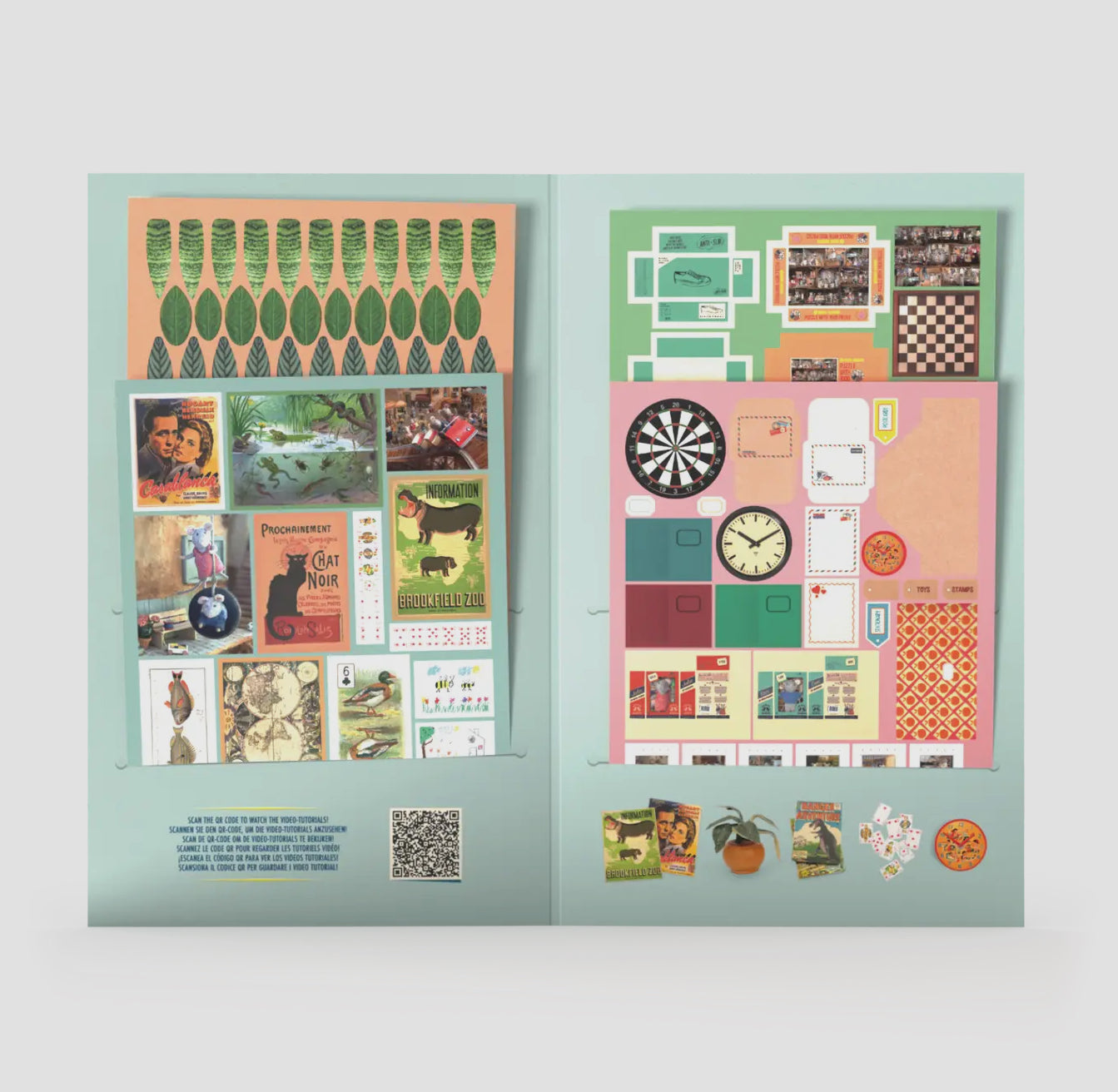 Barn DIY dockhus - Die-Cuts Barnsovrum