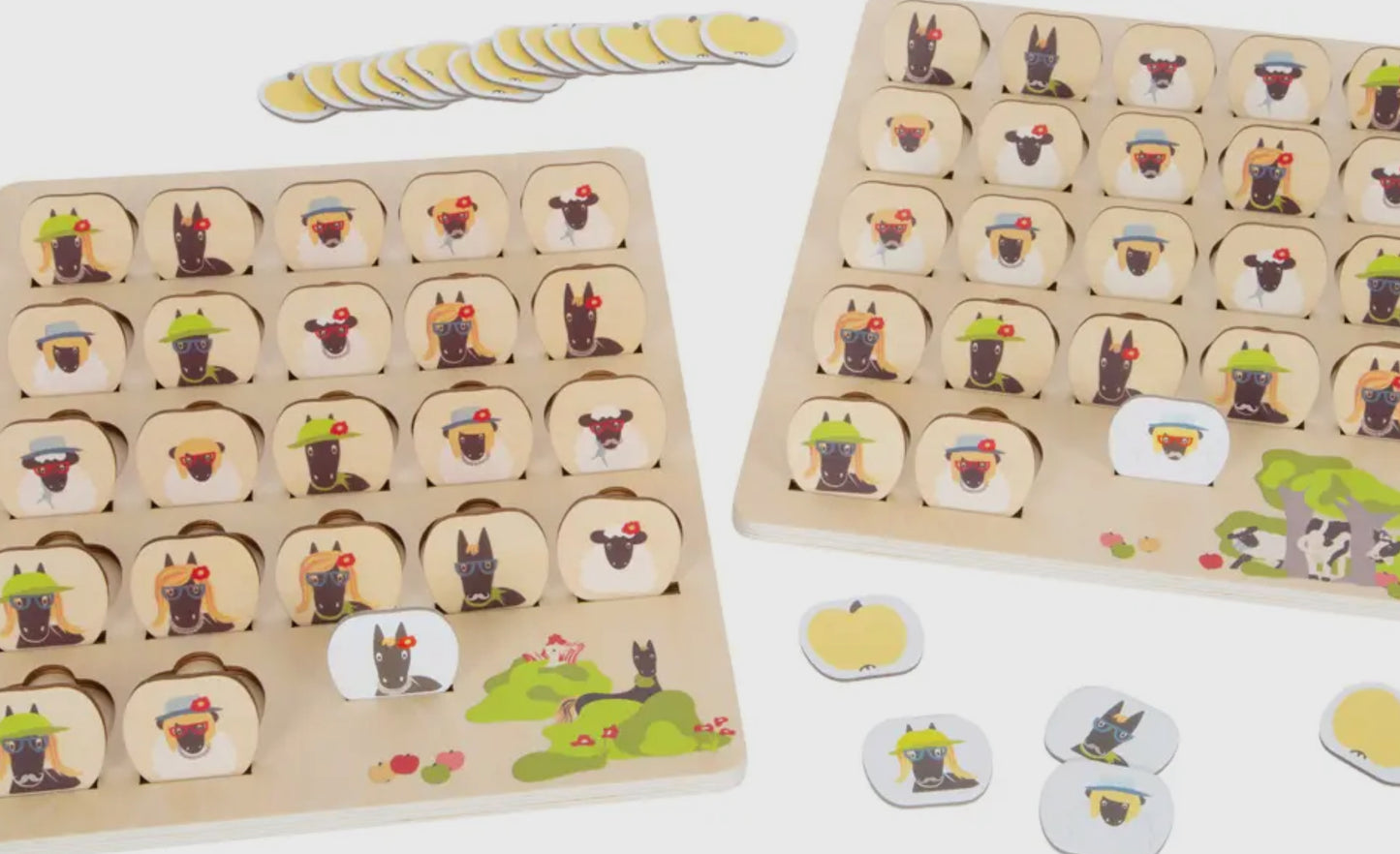 Vem är jag? - Brädspel i trä