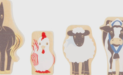 4 vänner - Över bron - Brädspel i trä