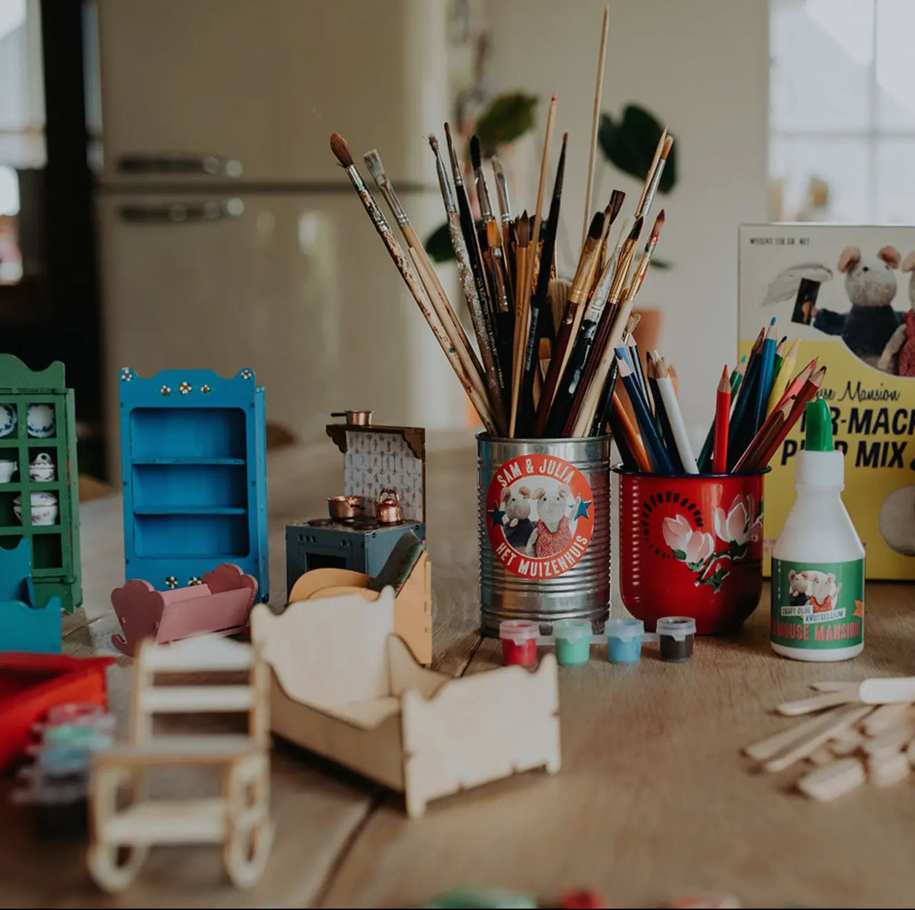 Barn hantverksmaterial- Lim