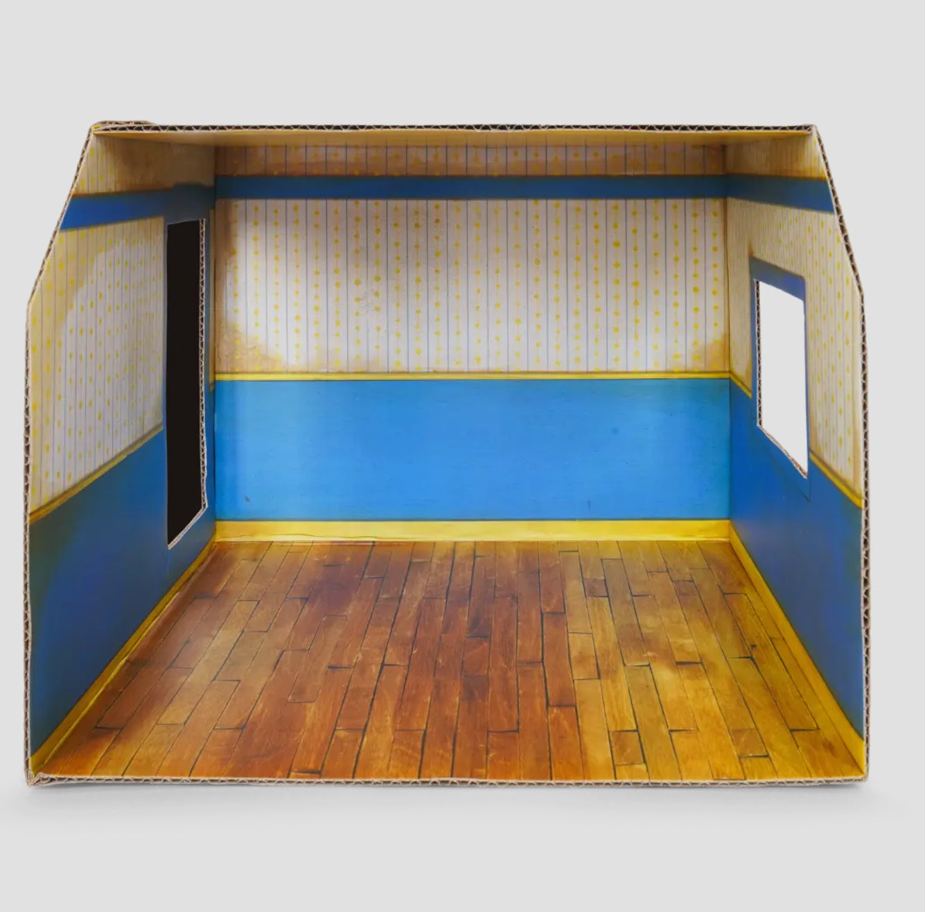 Barn DIY dockhus - Kartongrum - Barns sovrum